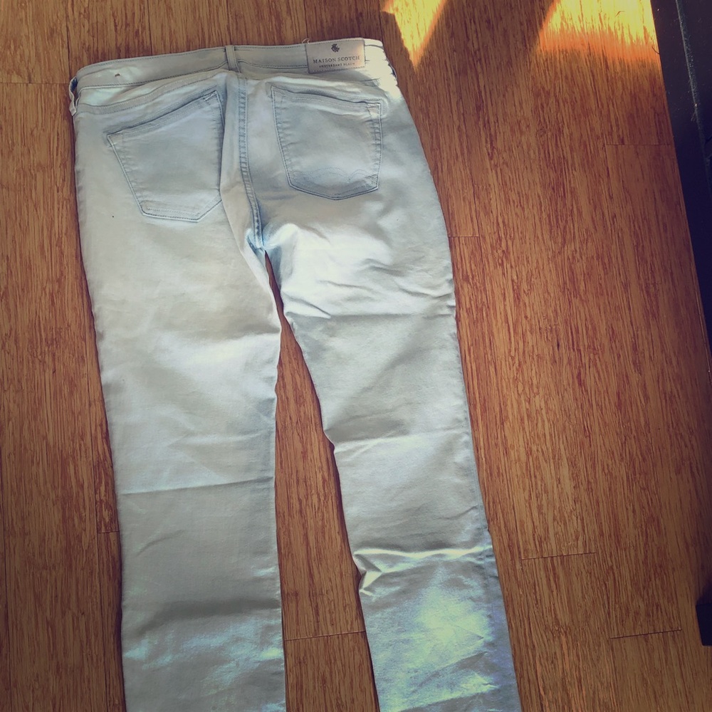 Scotch and Soda Le Voyage White Wash Denim